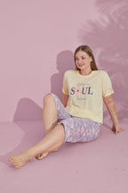 Let Your Soul Shine" Pajama Set – Soft & Relaxed Fit