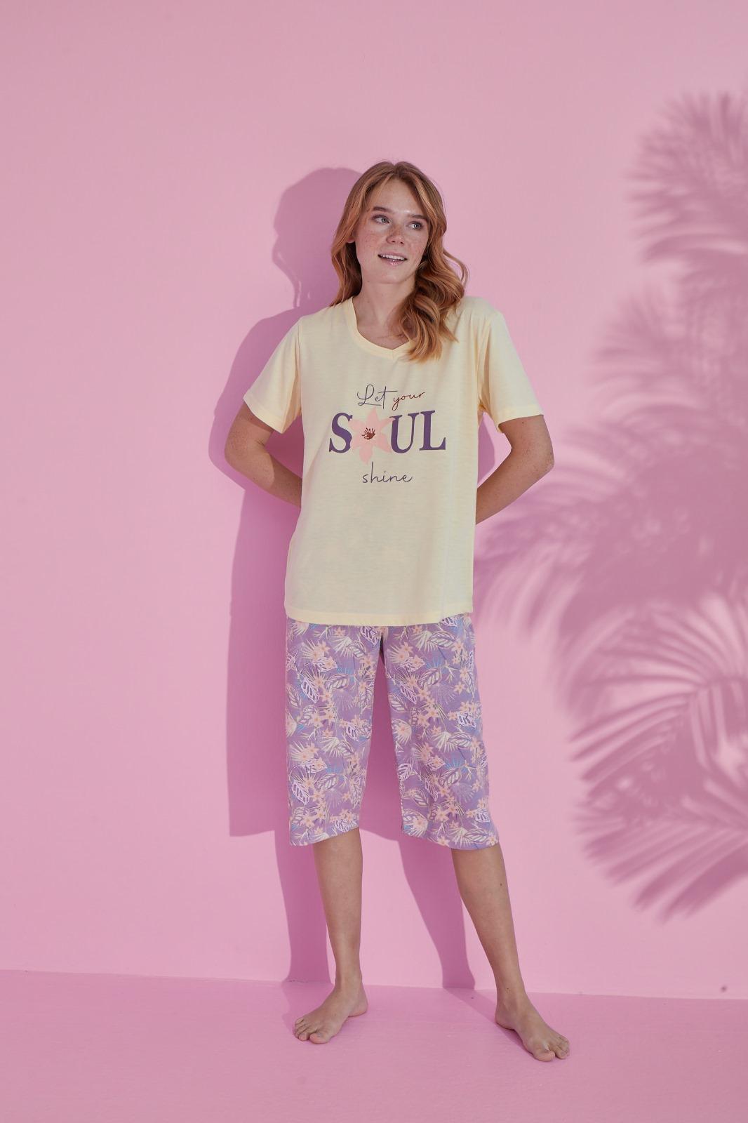 Let Your Soul Shine" Pajama Set – Soft & Relaxed Fit