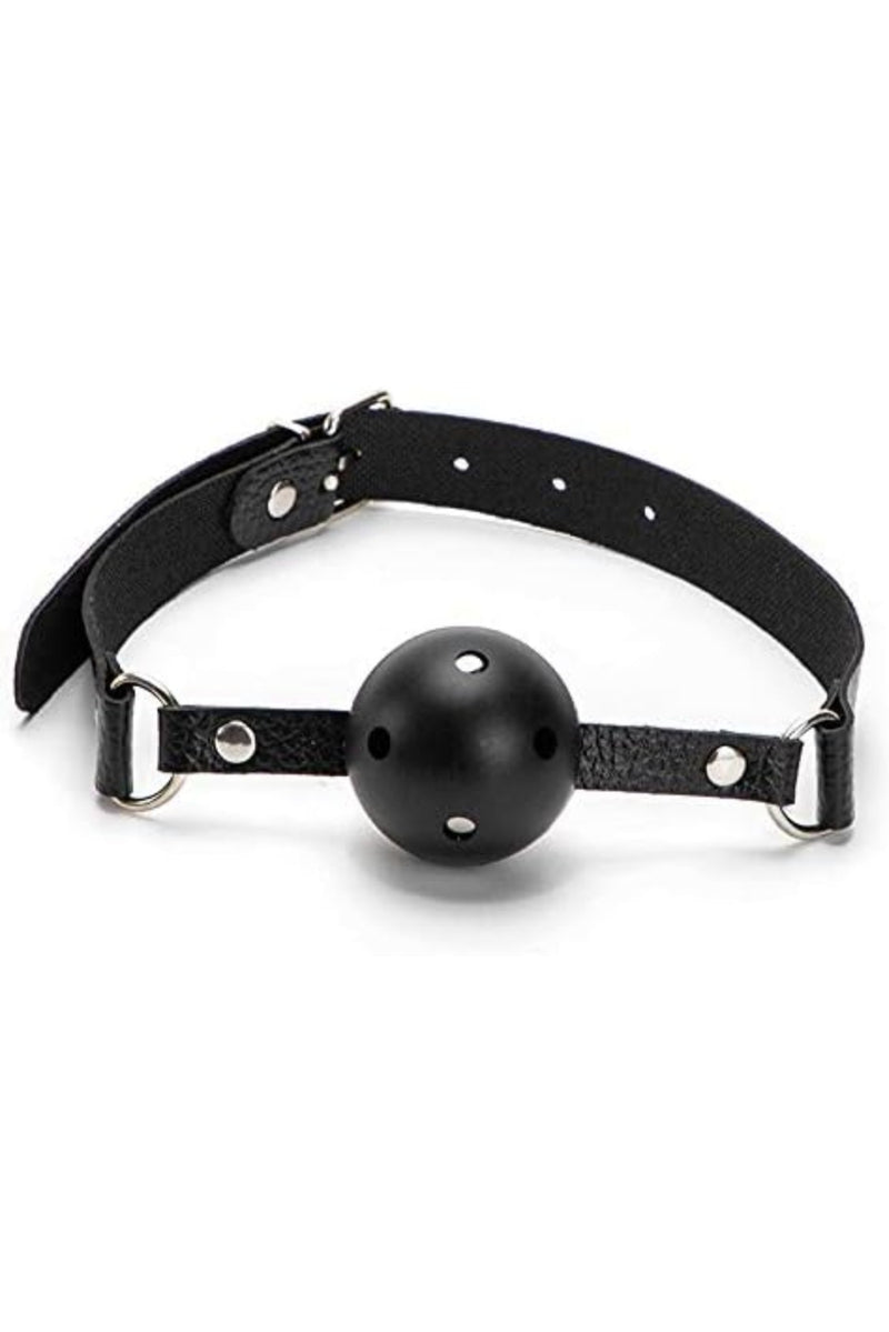 7-Piece Beginner BDSM Bondage Kit – Soft Black Faux Leather Restraints Set